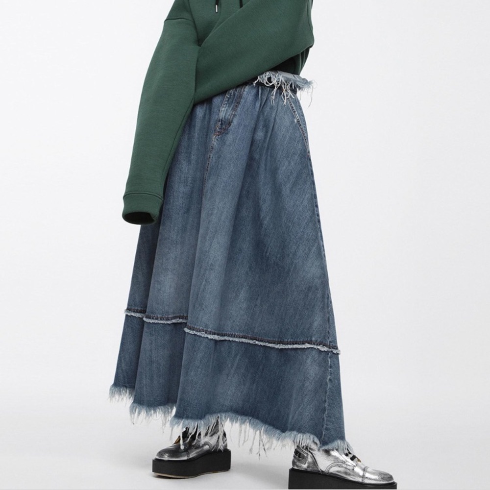 rare diesel maxi skirt